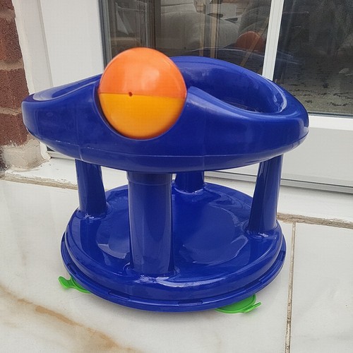 Blue baby bath - bath, seat