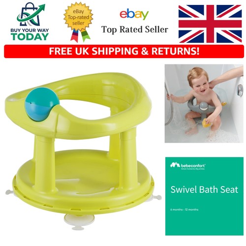 Ergonomic lime green baby bath - lime,